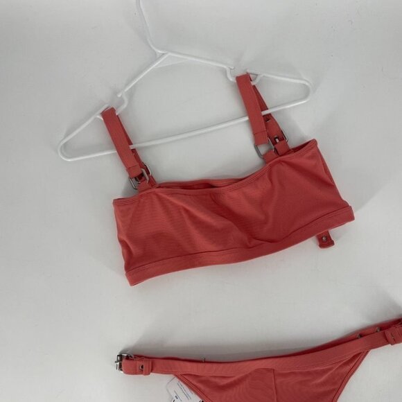 FAE NWT coral buckle bikini  top and bottom new - Picture 6 of 14